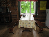 Päämökki sisältä